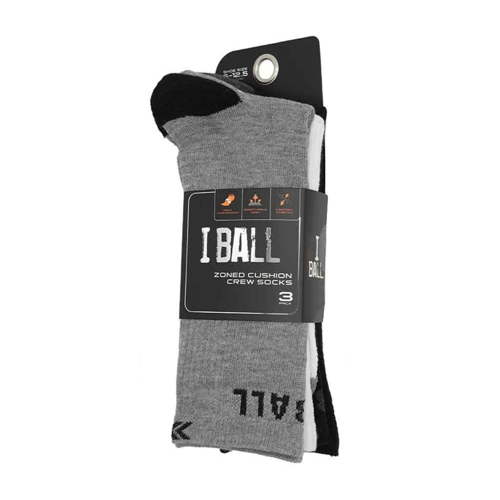 Tripack Calcetines Escolares Largos Negros Gris Blanco 39-44-2