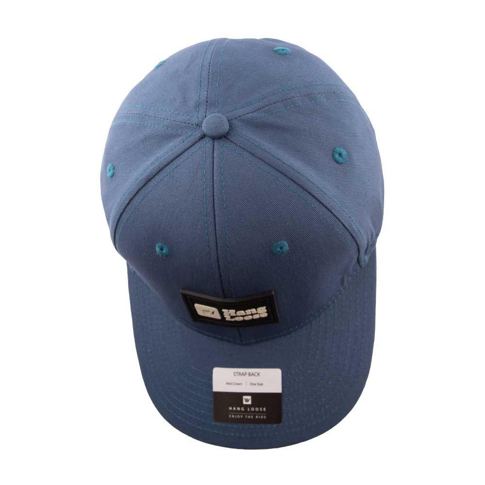 Jockey Gorro Hombre Plano Azul Hang Loose-4