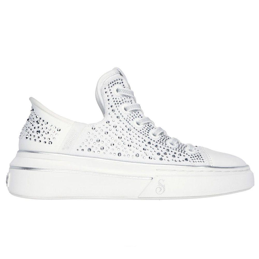 Zapatillas Mujer Skechers Snoop Dog GO Walk Flex Cora Blanco186005-WHT-0