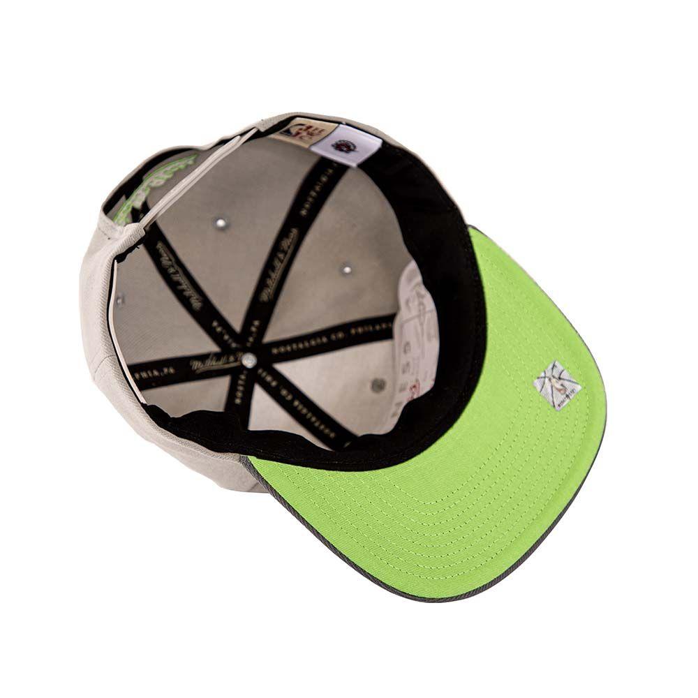 Jockey Gorro Nba Green Bean Snapback Hwc Raptors Mitchell And Ness-5