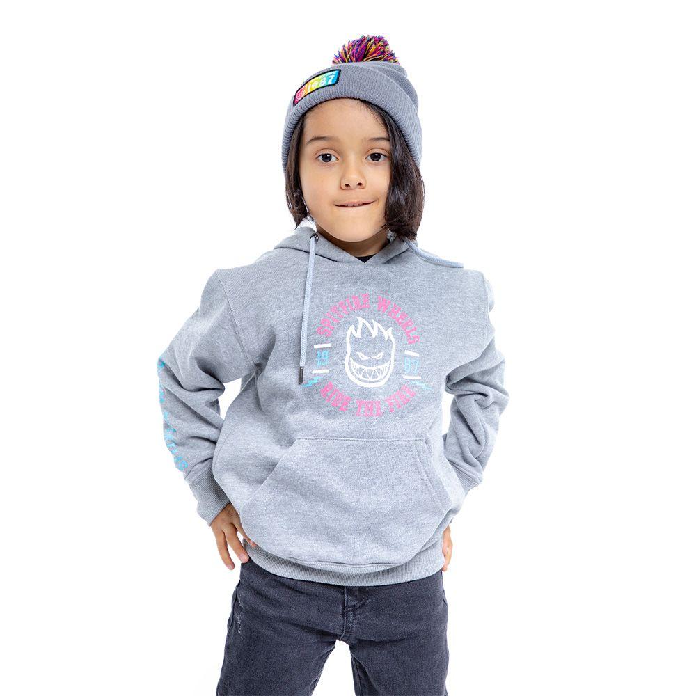Polerón Hoodie Niño Spitfire Melange-0