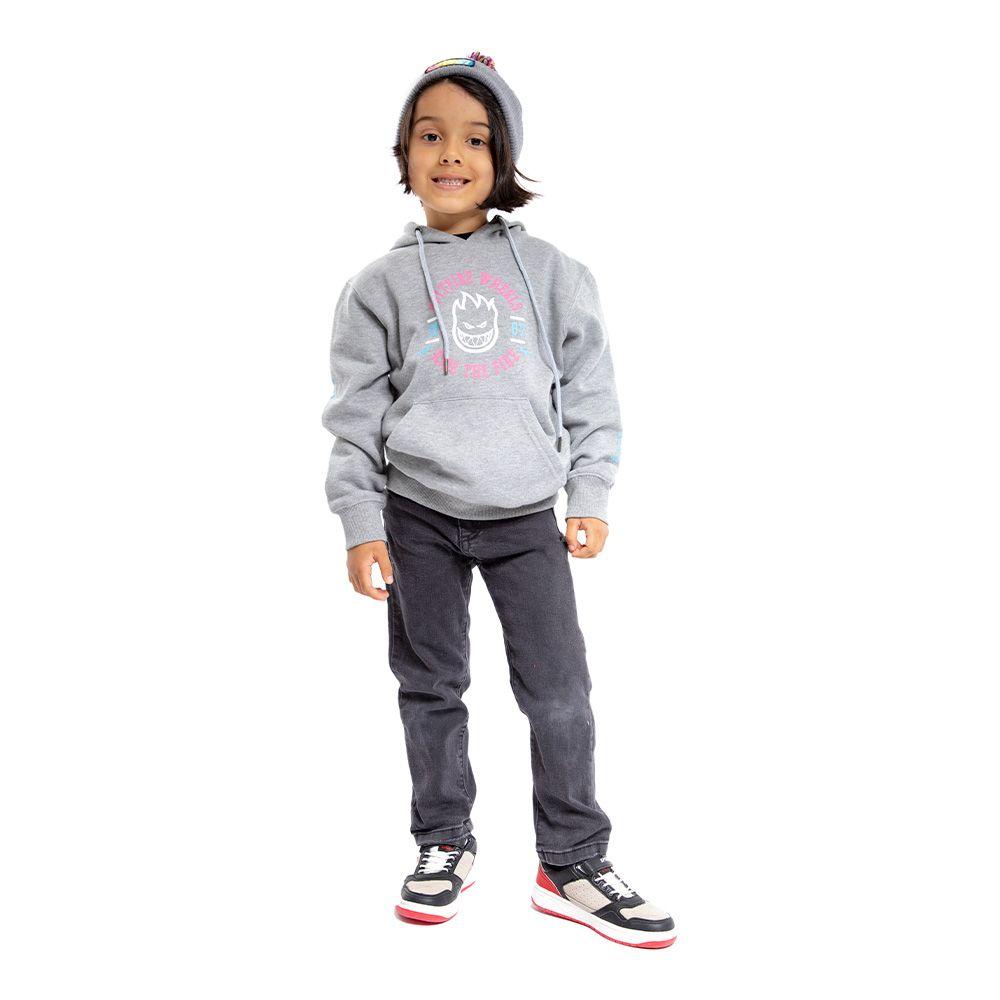 Polerón Hoodie Niño Spitfire Melange-2