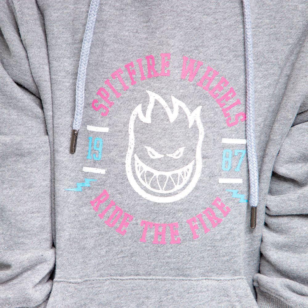 Polerón Hoodie Niño Spitfire Melange-5