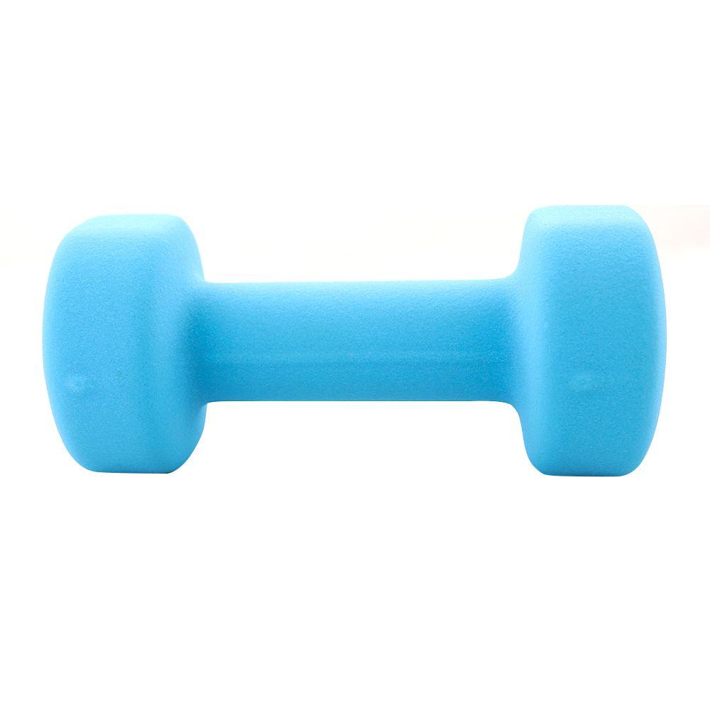 Par Mancuernas Neopreno 3 Kg Celeste Jks-4