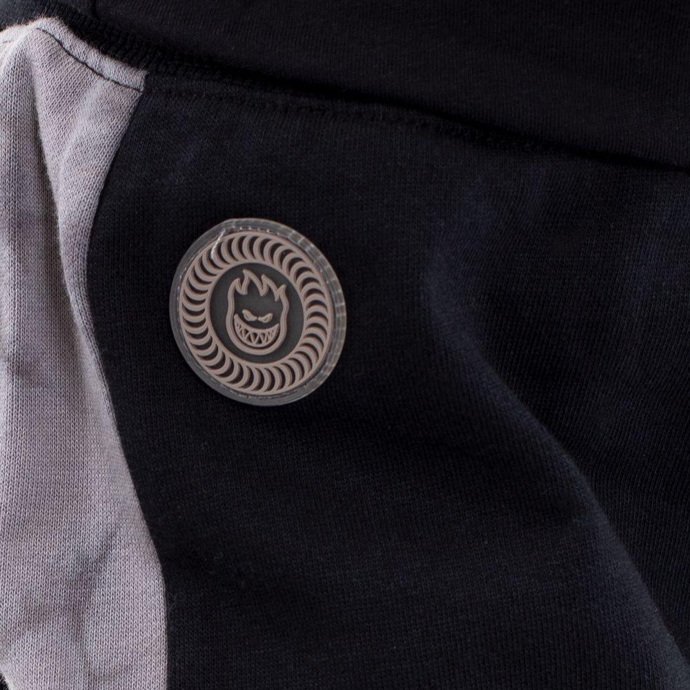 Jogger Mujer Spitfire Negro Gris-2