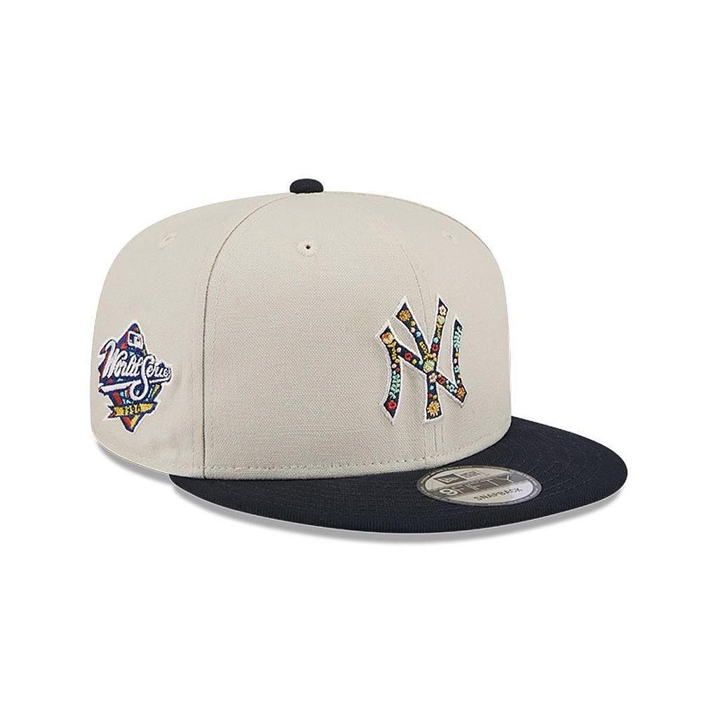 Gorro 9fifty MLB New York Yankees Floral Fill Light Beige New Era-0