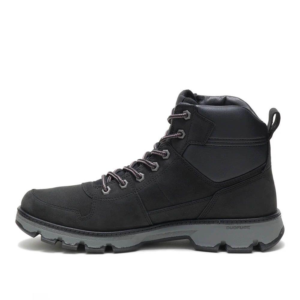 Zapatilla Botín CAT Waterproof Hombre Meridian Negro-1