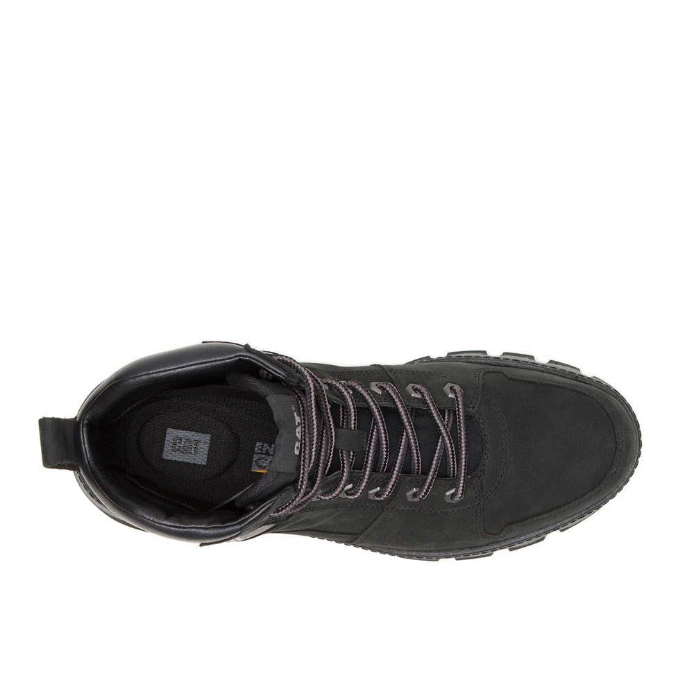 Zapatilla Botín CAT Waterproof Hombre Meridian Negro-3