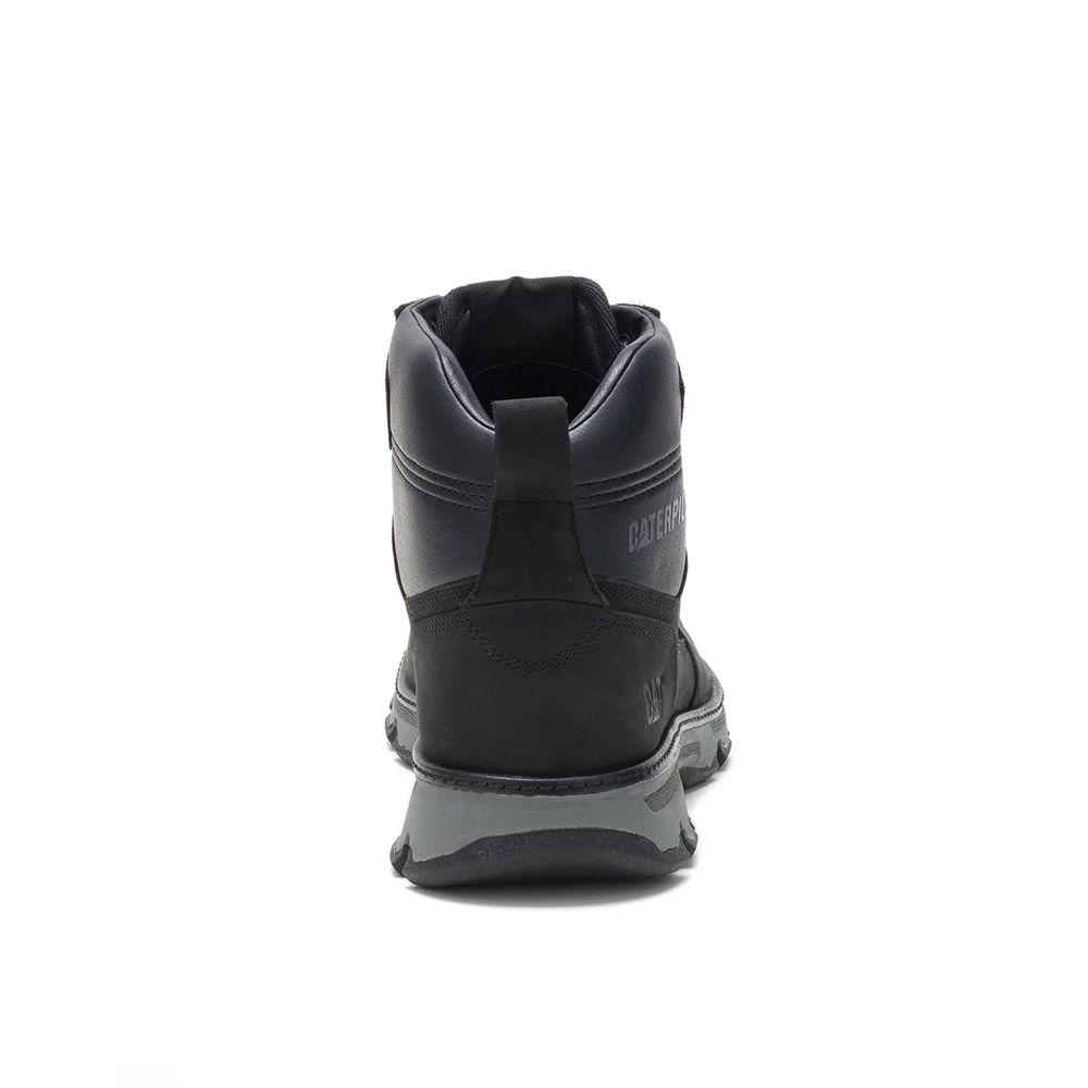 Zapatilla Botín CAT Waterproof Hombre Meridian Negro-4