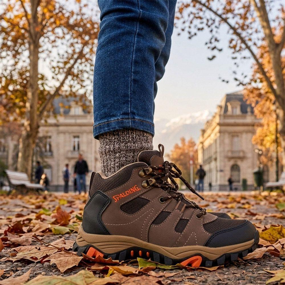 Zapatillas Niño Outdoor Spalding ZNC1009 Café-4