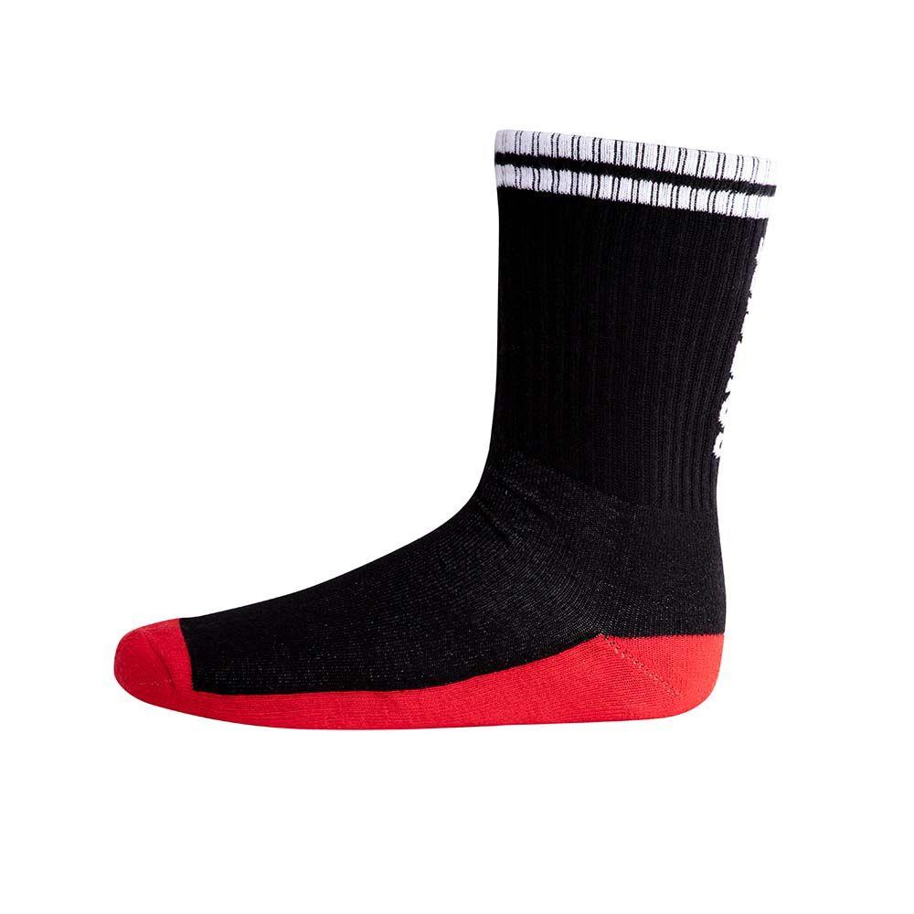 Calcetines hombre largo bipack negro-blanco Spitfire-1