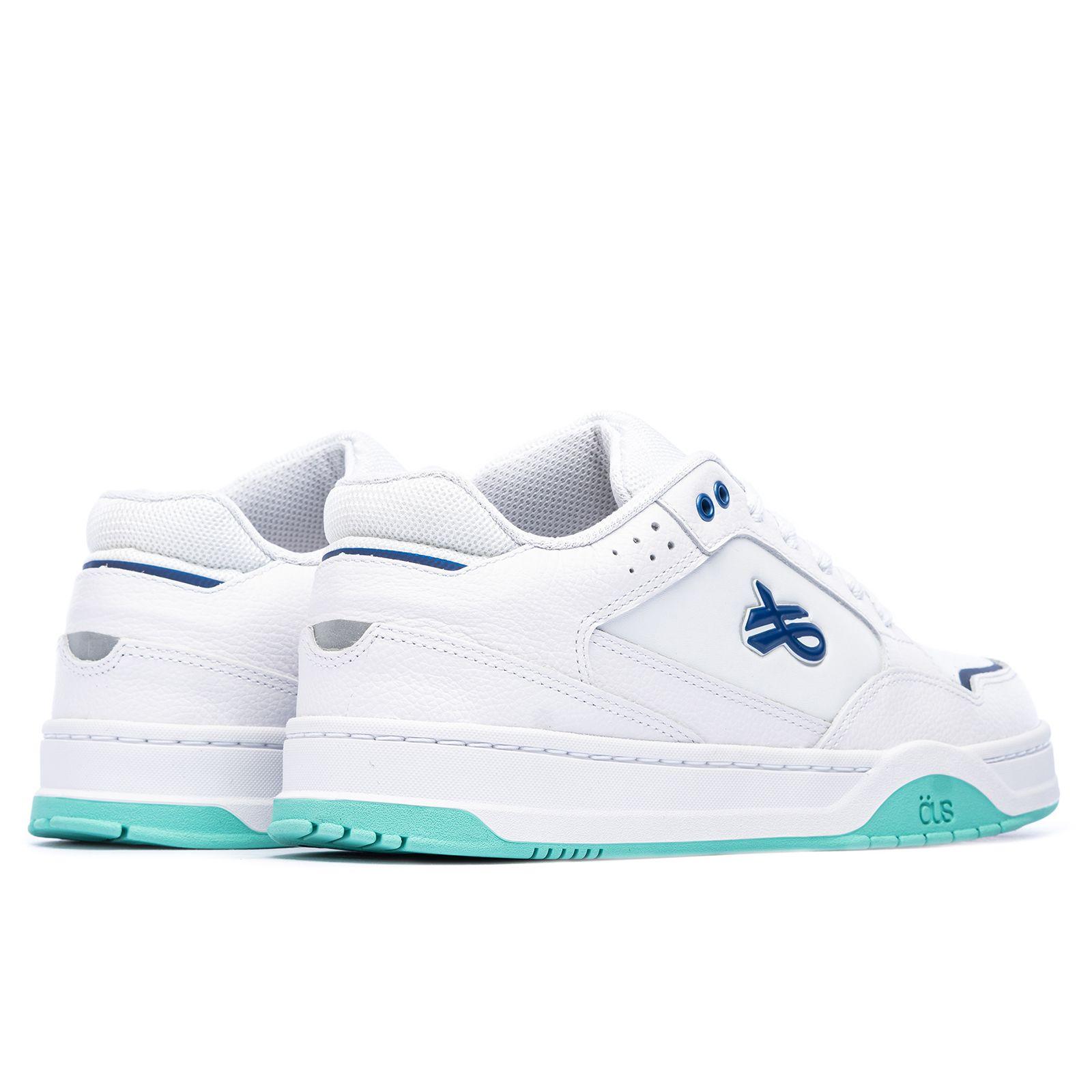 Zapatillas Sousa Branco Azl Imperial  Hombre Ous Blanco Verde Azul-2