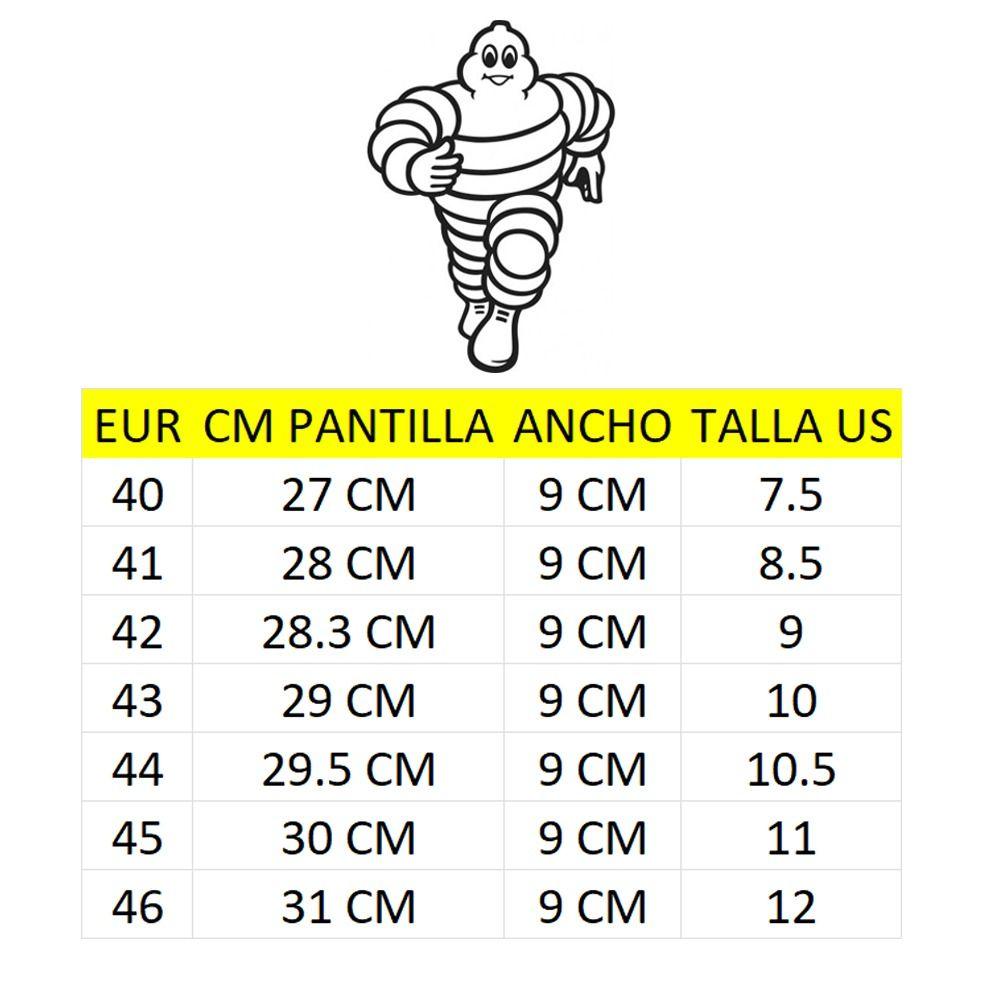 Zapatilla Urbana Street Hombre PS14 Blanco Verde Michelin Footwear-2