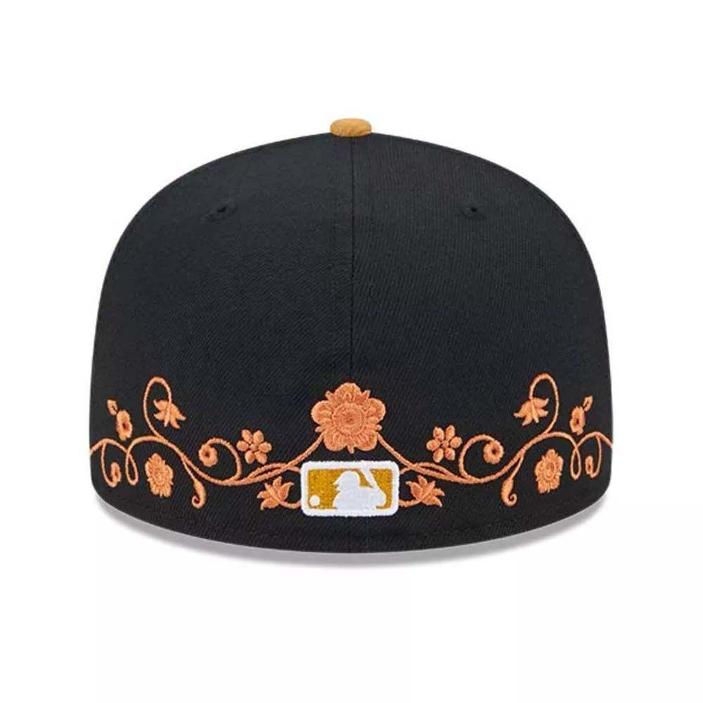Jockey Gorra New Era 9FORTY Floral Vine San Diego Padres Negro-3
