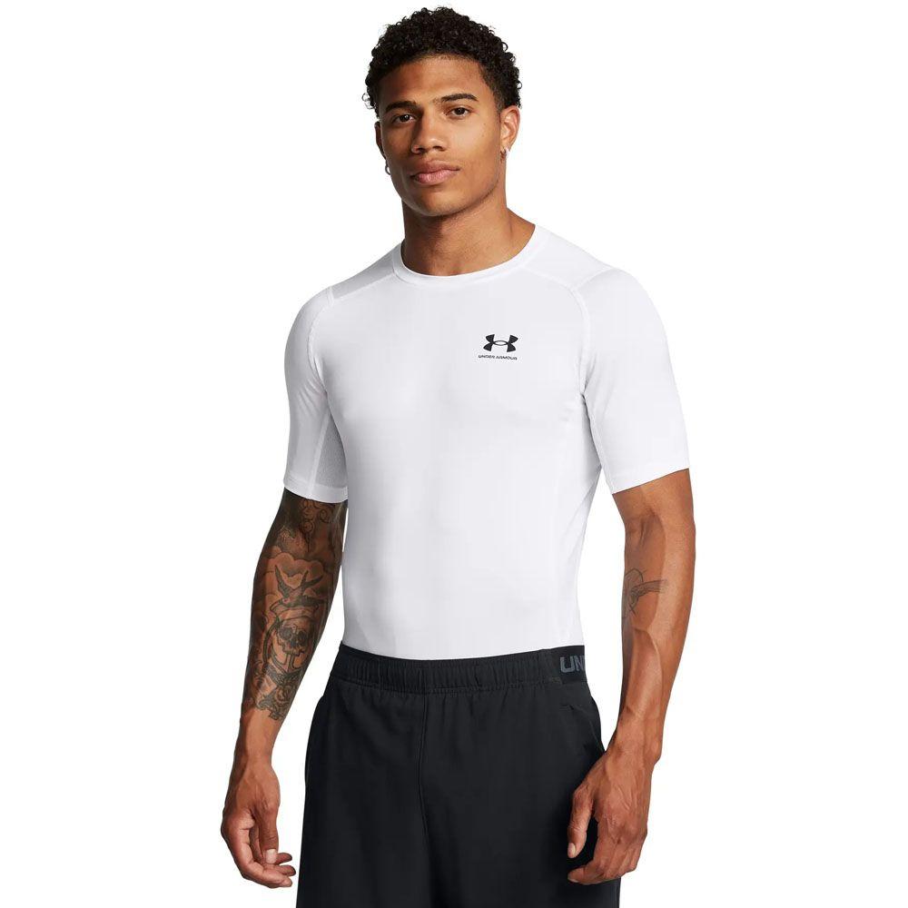 Primera Capa HeatGear Under Armour Blanco-0
