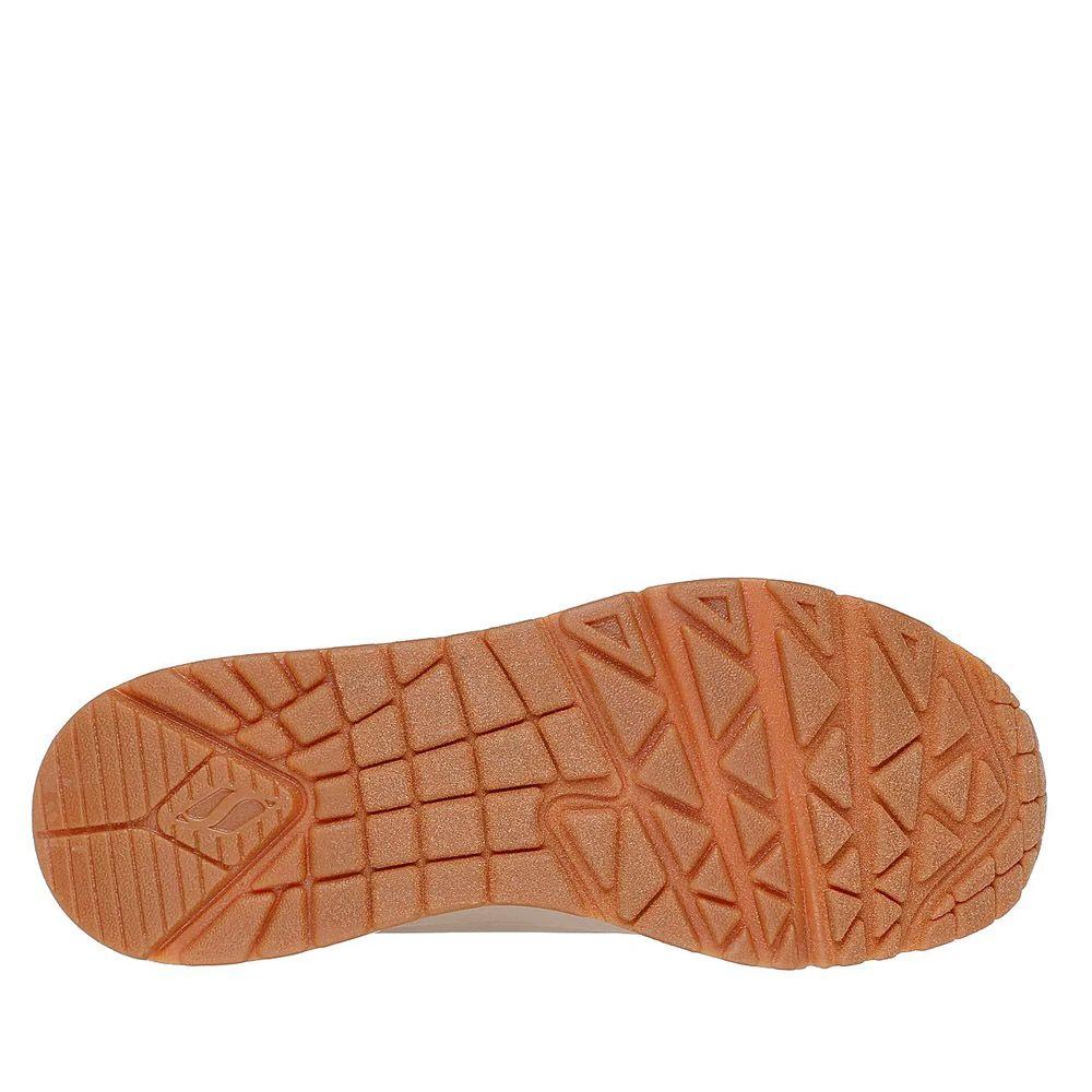 Zapatillas Urbanas Skechers Mujer Uno - Shimmer Away 155196-NUDE-3