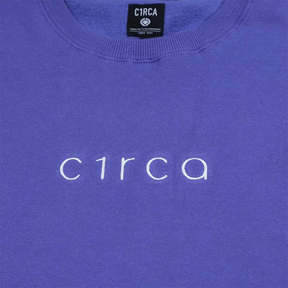 Polerón C1RCA Lower Crew Oversize Morado-2