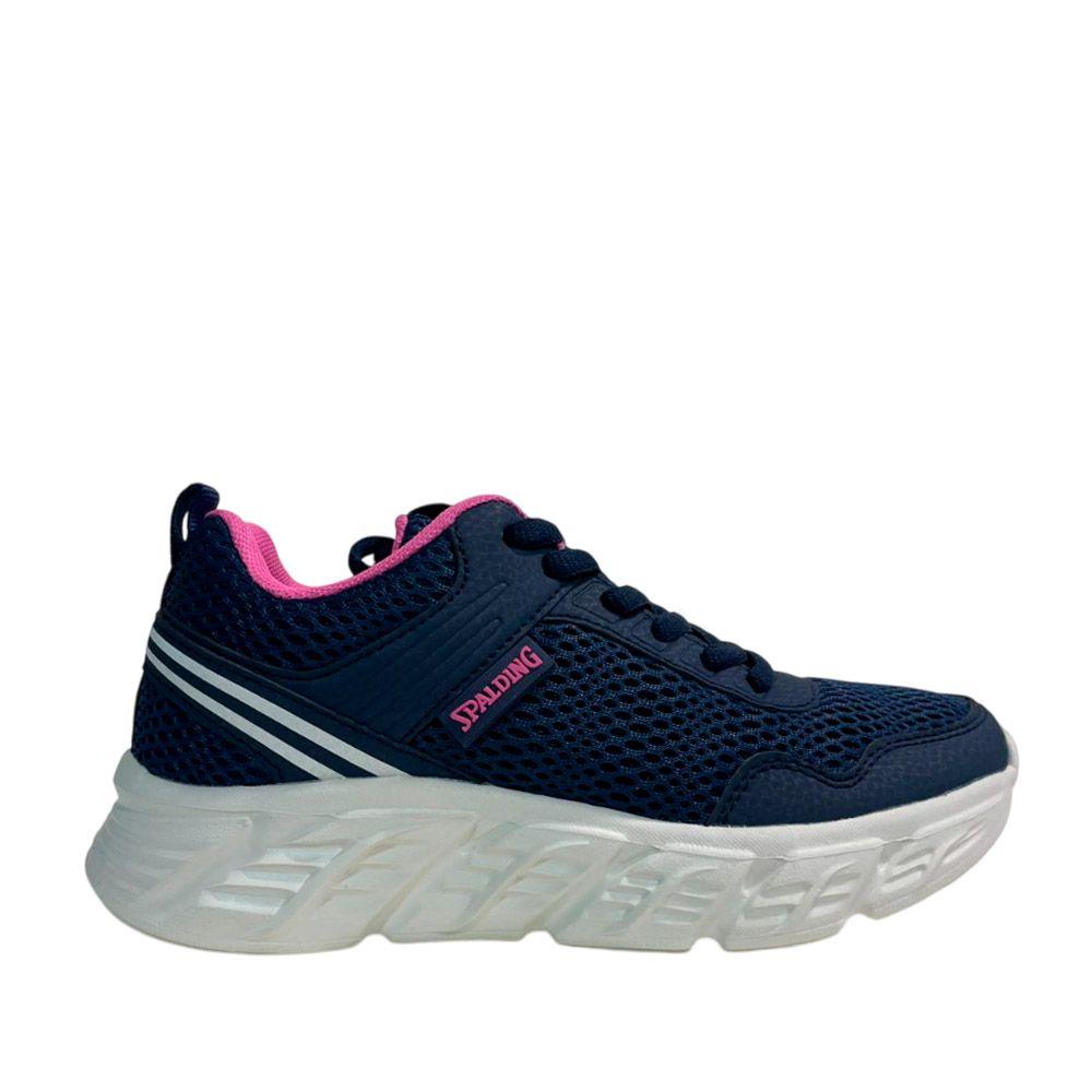 Zapatilla Niñas Spalding Azul Fucsia-0