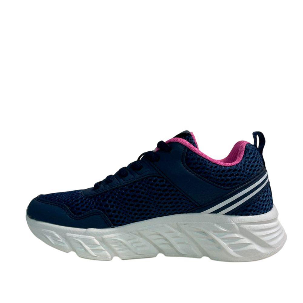 Zapatilla Niñas Spalding Azul Fucsia-1