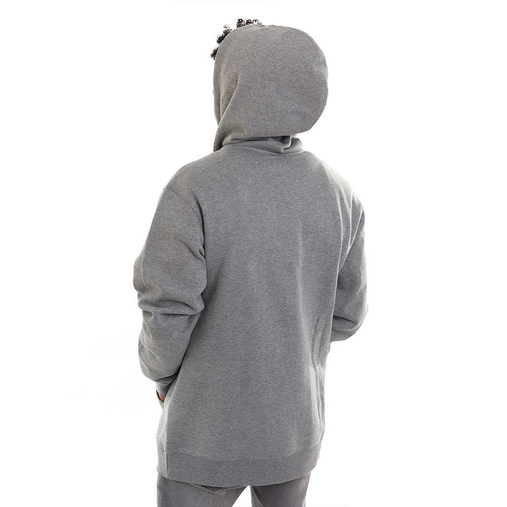 Polerón C1RCA Big Logo Hood Gris-3