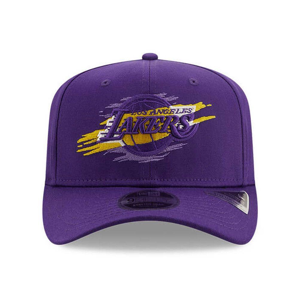 Jockey New Era Los Angeles Lakers NBA 9Fifty Stretch Purple-2