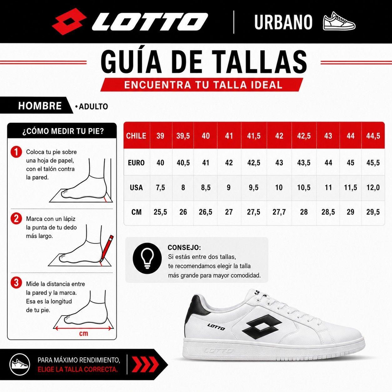 Zapatillas Urbanas Hombre Lotto Basket Blanca-4