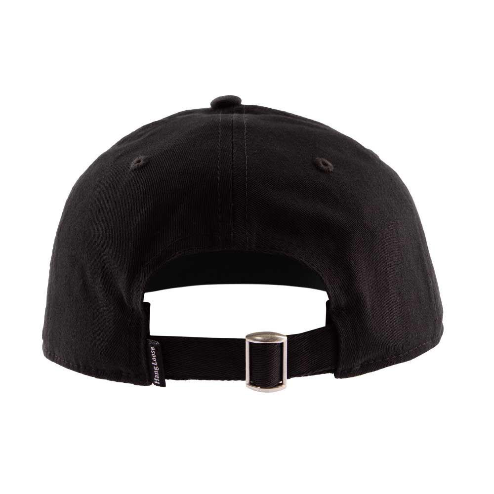 Jockey Gorro Hombre Curvo Negro Hang Loose-3