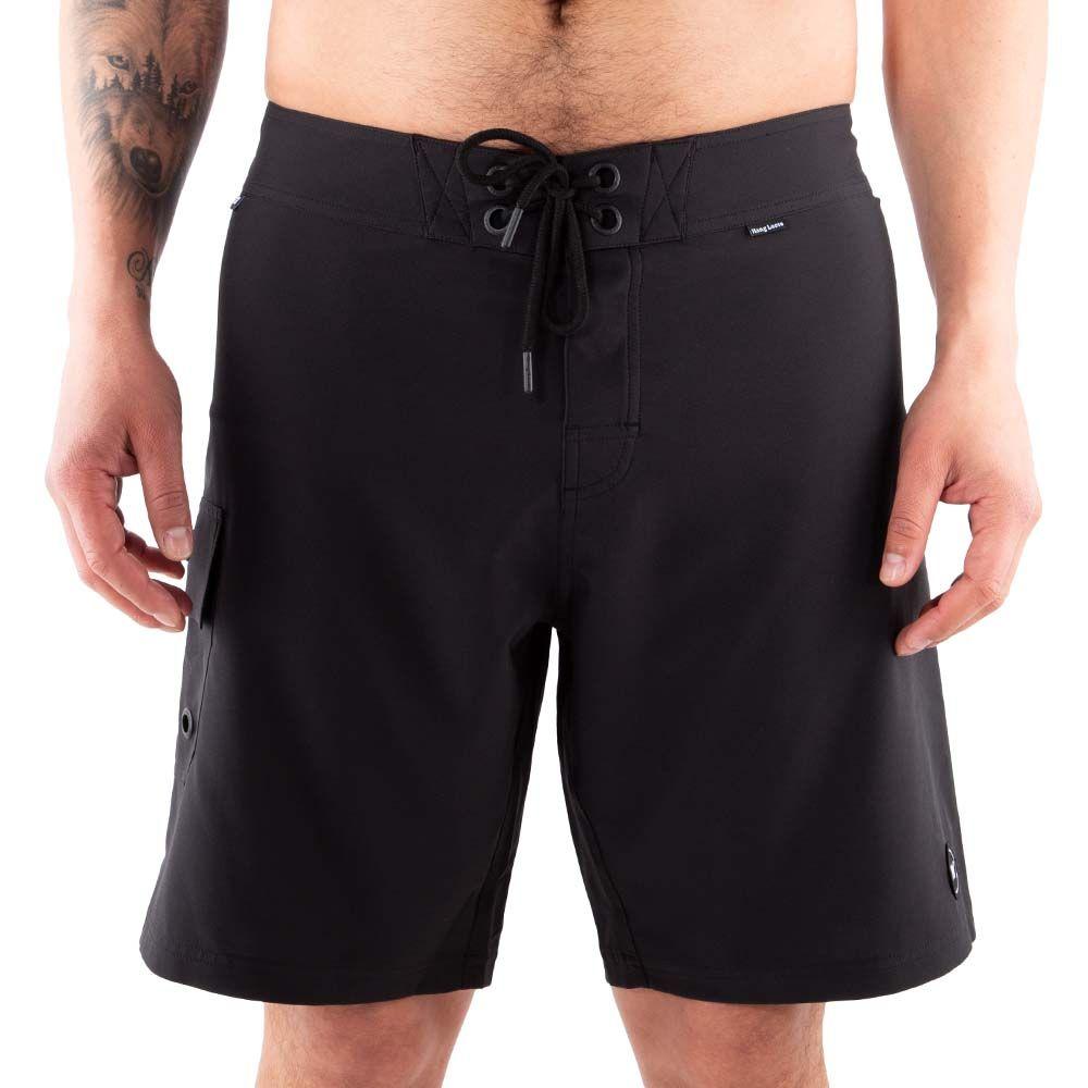 Traje De Baño Hombre Clean Negro Hang Loose-0