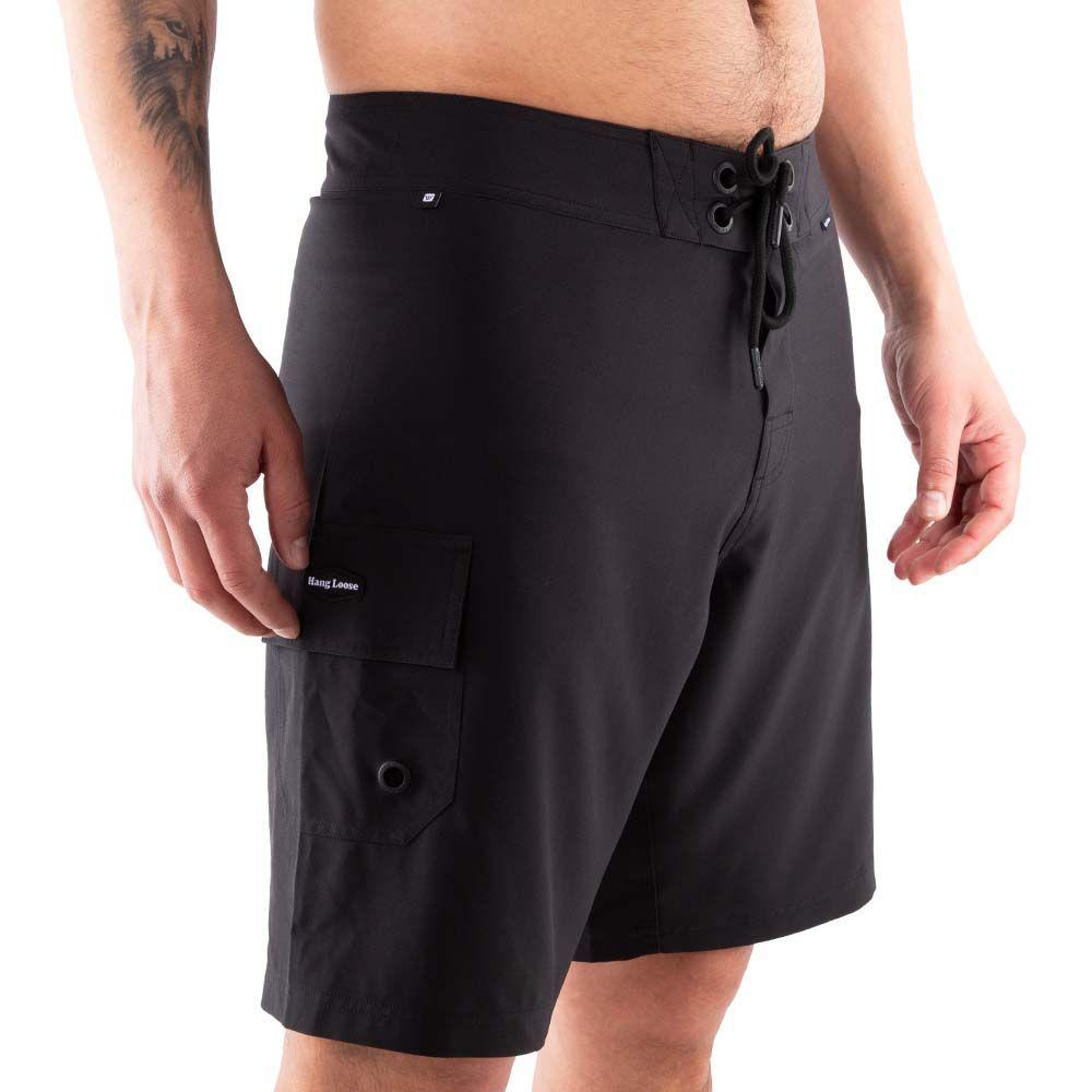 Traje De Baño Hombre Clean Negro Hang Loose-2
