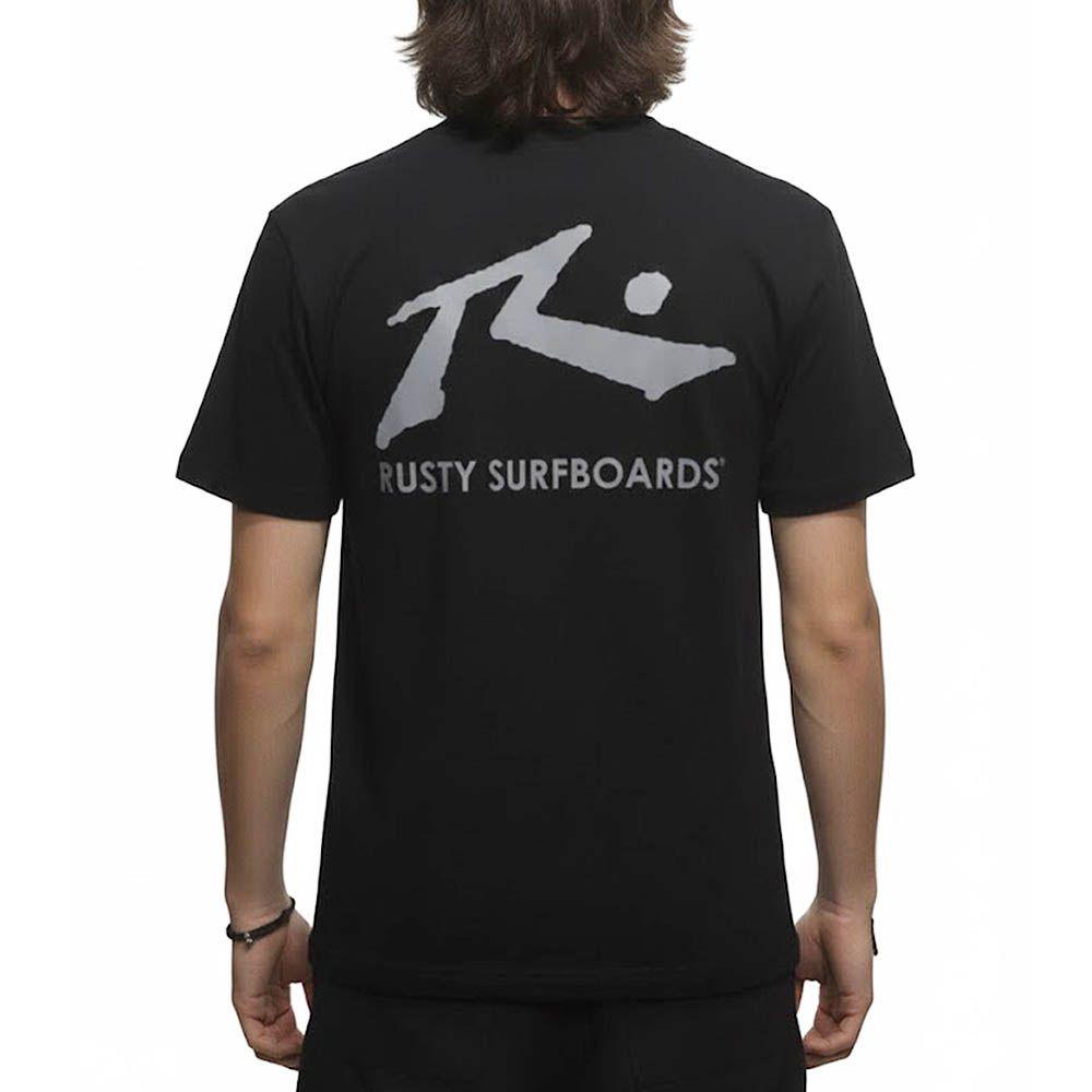Polera Hombre Rusty Aibika Negro-1