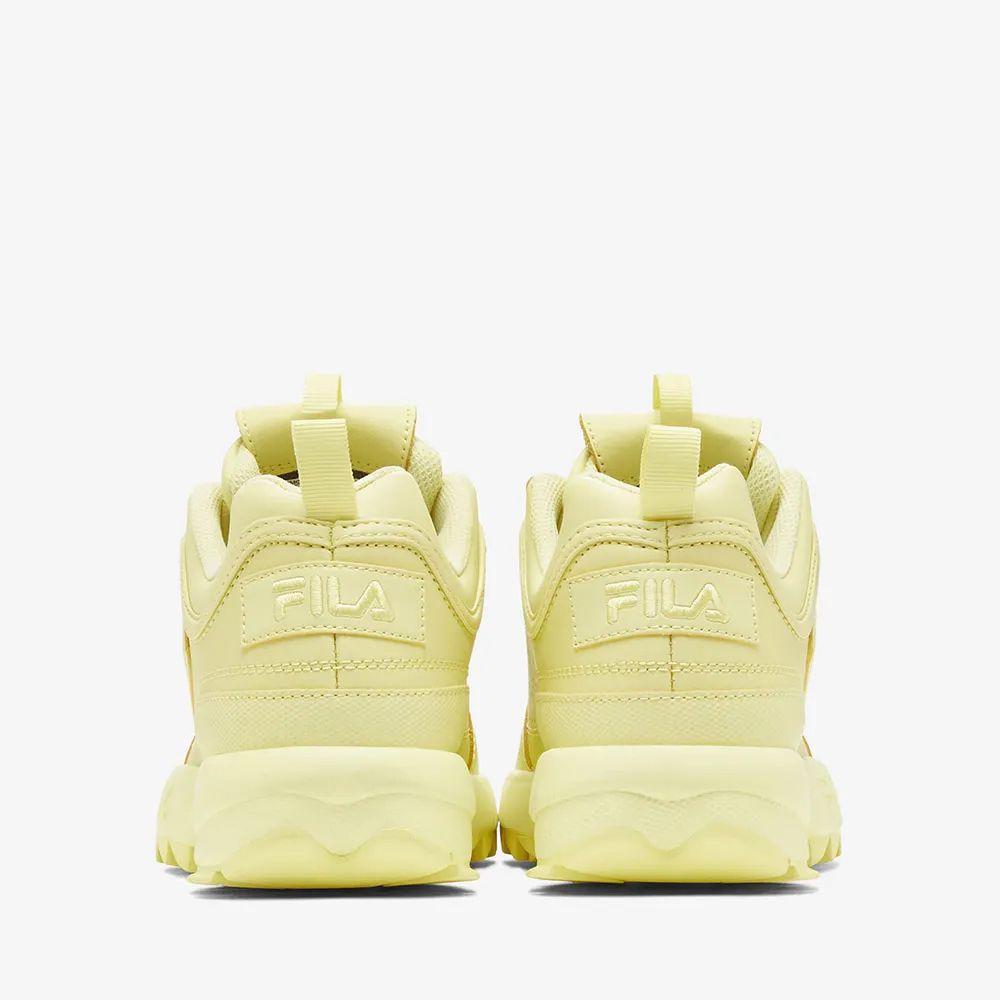 Zapatillas De Mujer Fila Disruptor II Amarillo-4