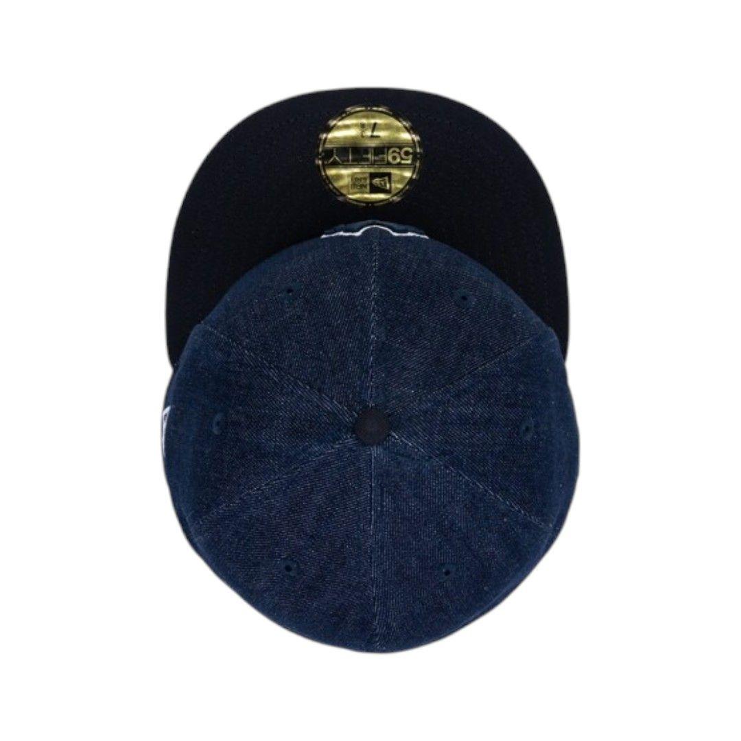 Jockey Gorro New Era 59FIFTY New York Yankees MLB Denim 2Tone-3