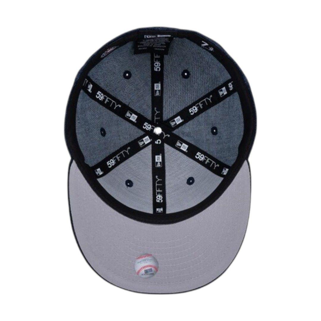 Jockey Gorro New Era 59FIFTY New York Yankees MLB Denim 2Tone-4