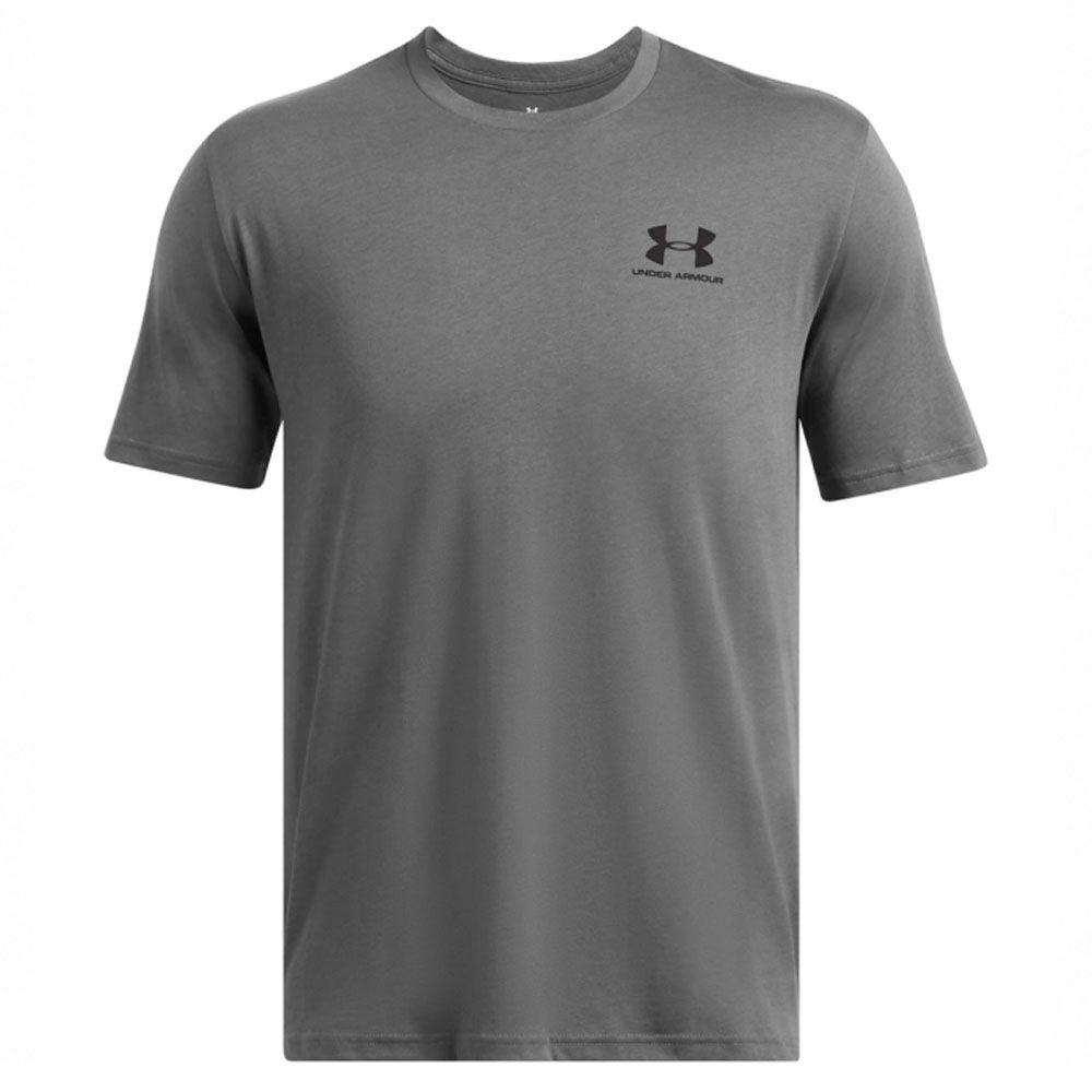 Polera Manga Corta Sportstyle Hombre Under Armour Gris-0