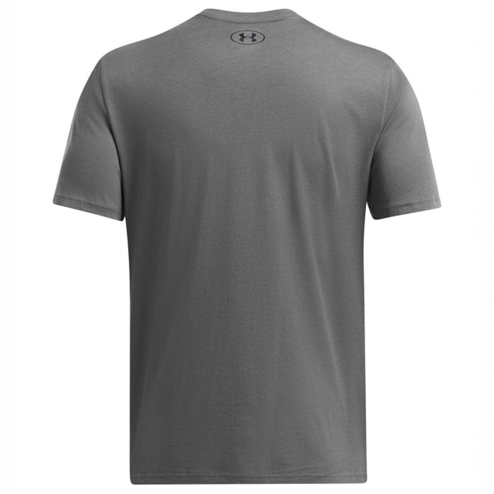 Polera Manga Corta Sportstyle Hombre Under Armour Gris-1