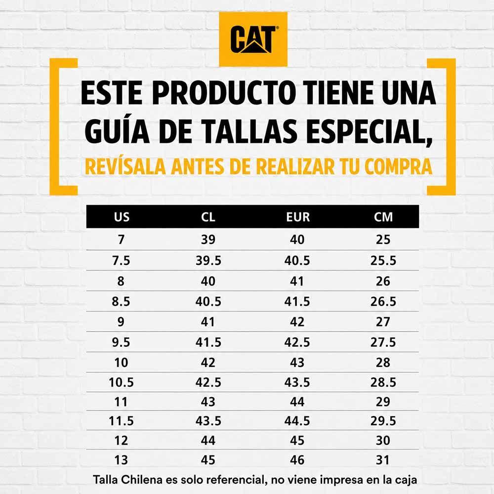 Zapatilla CAT Waterproof Hombre Pursue Café-5