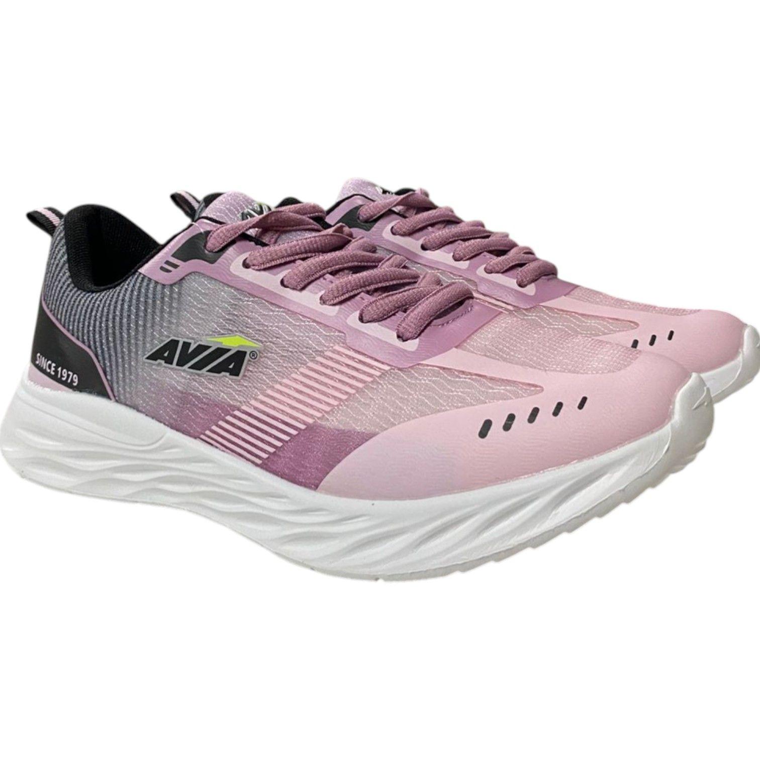Zapatillas Running Mujer AVIA Hamburg Plum Black-2