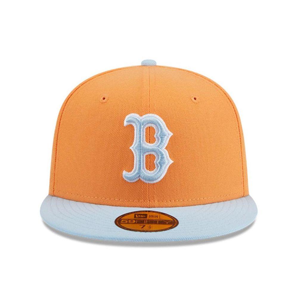 Jockey 59fifty MLB Boston Red Sox Color Pack Naranjo Cap-0