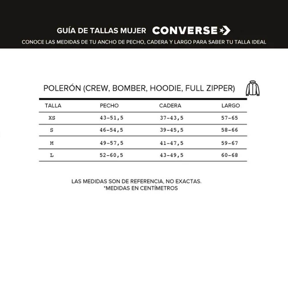 Parka Puffer Mujer Converse Negro-4