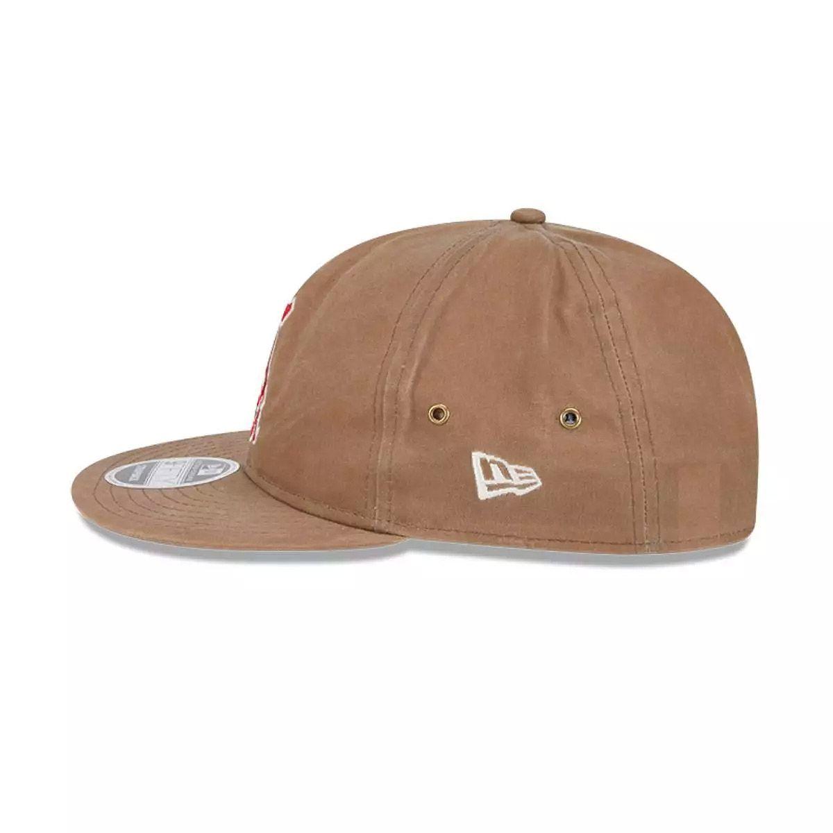 Gorra 9Fifty Chicago White Sox MLB Waxed Canvas Beige New Era-1