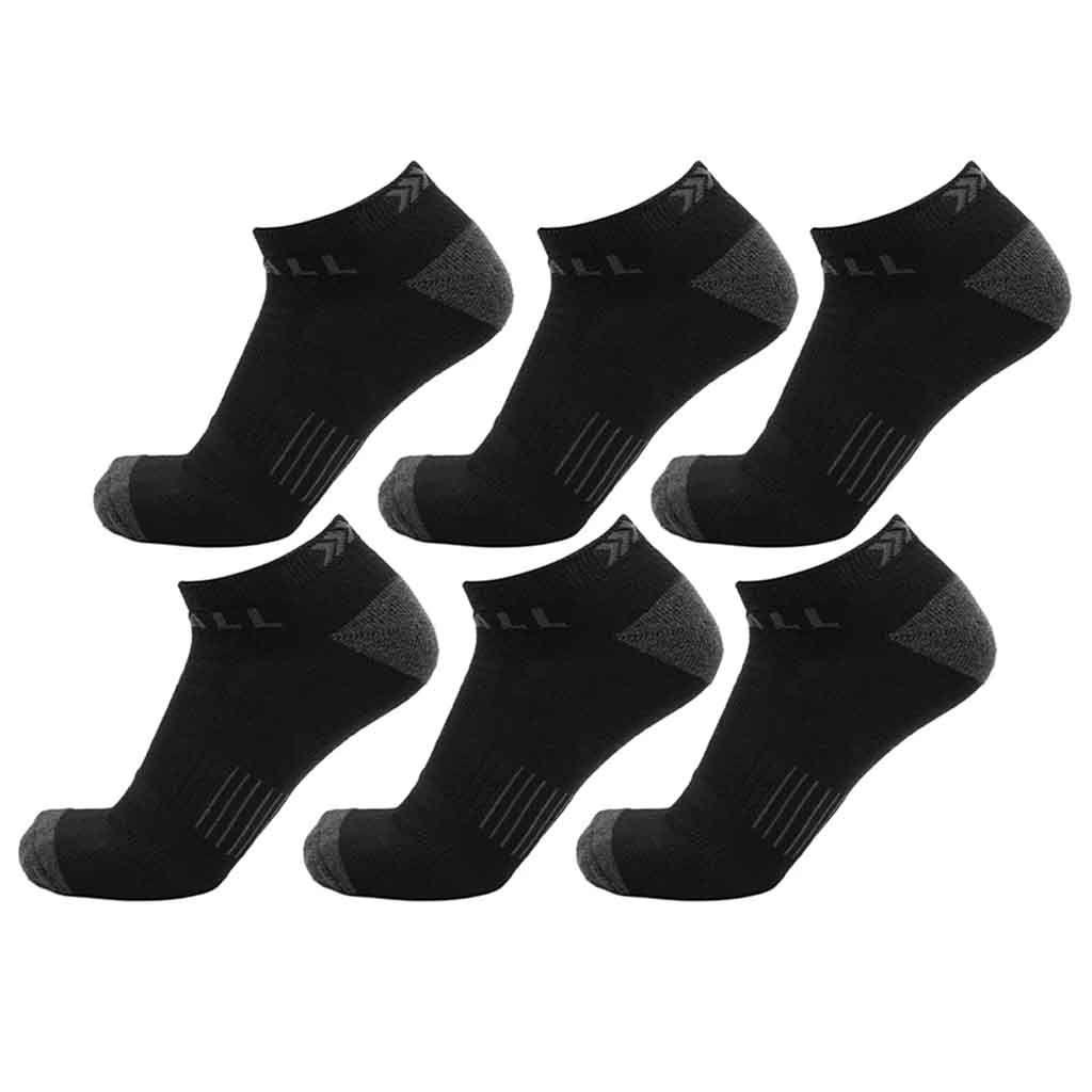 Sixpack Calcetines Cortos Negros Gris 40-44-0