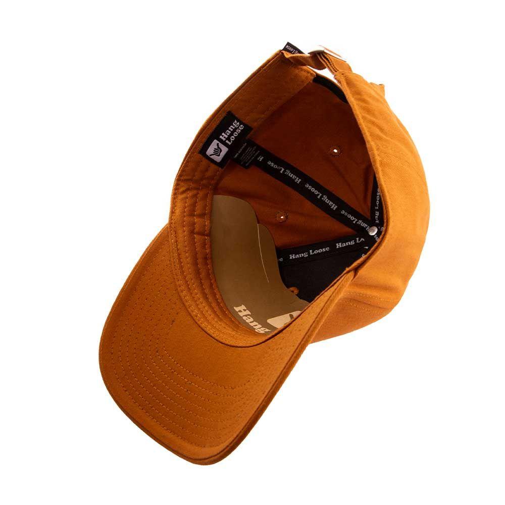 Jockey Gorro Hombre Curvo Naranjo Hang Loose-5