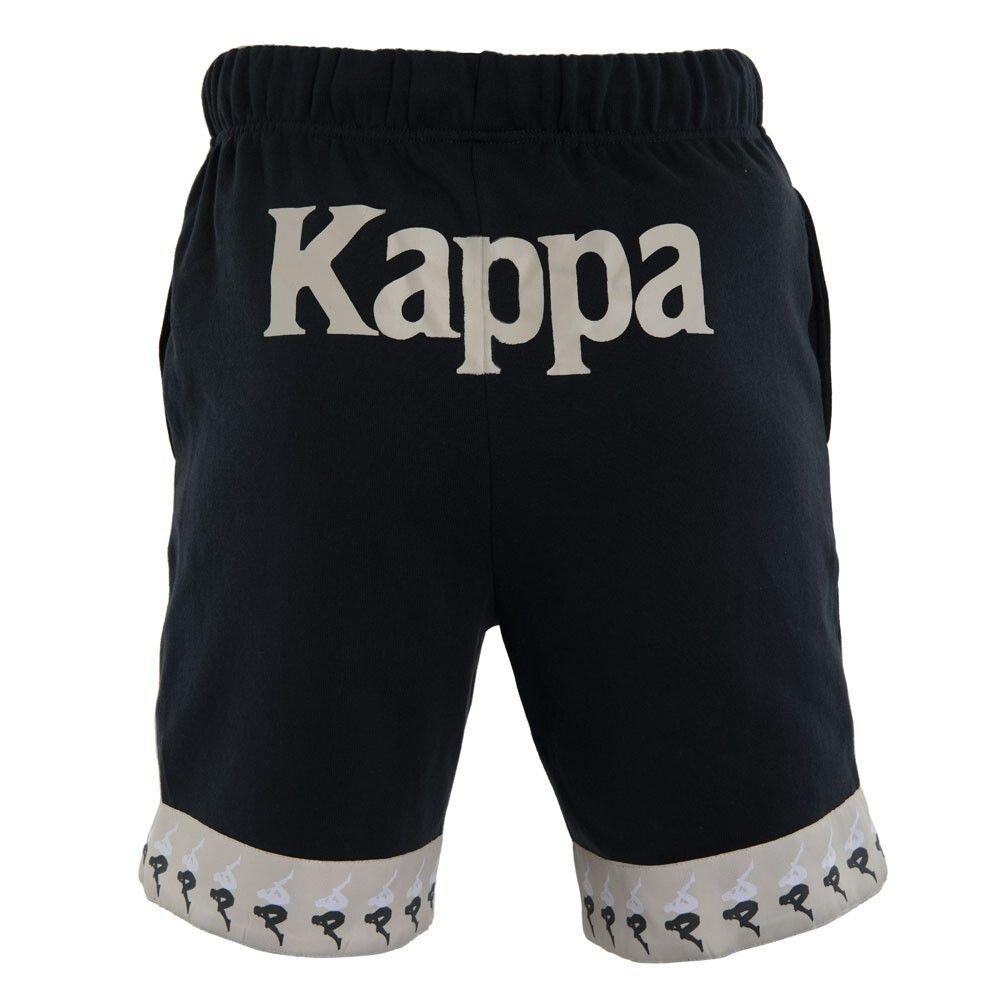 Short Kappa Hombre Banda Negro-1