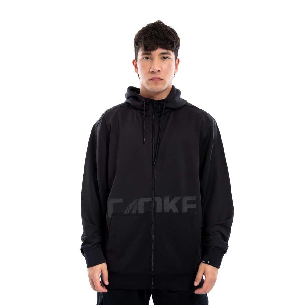 Polerón Cac1ke Full Zipper Pocket Negro-0