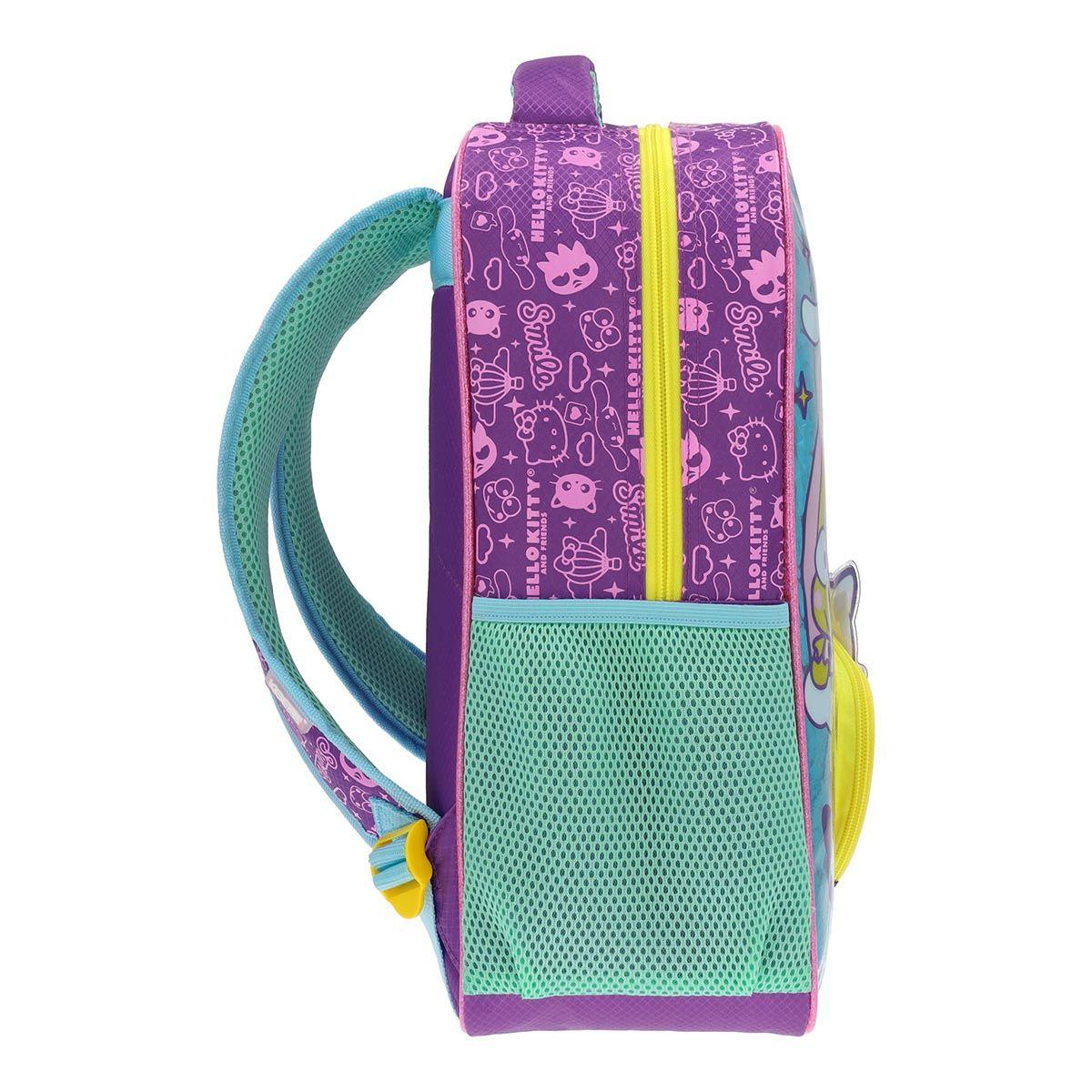 Mochila Hello Kitty and Friends Infantil Azul 14L-2