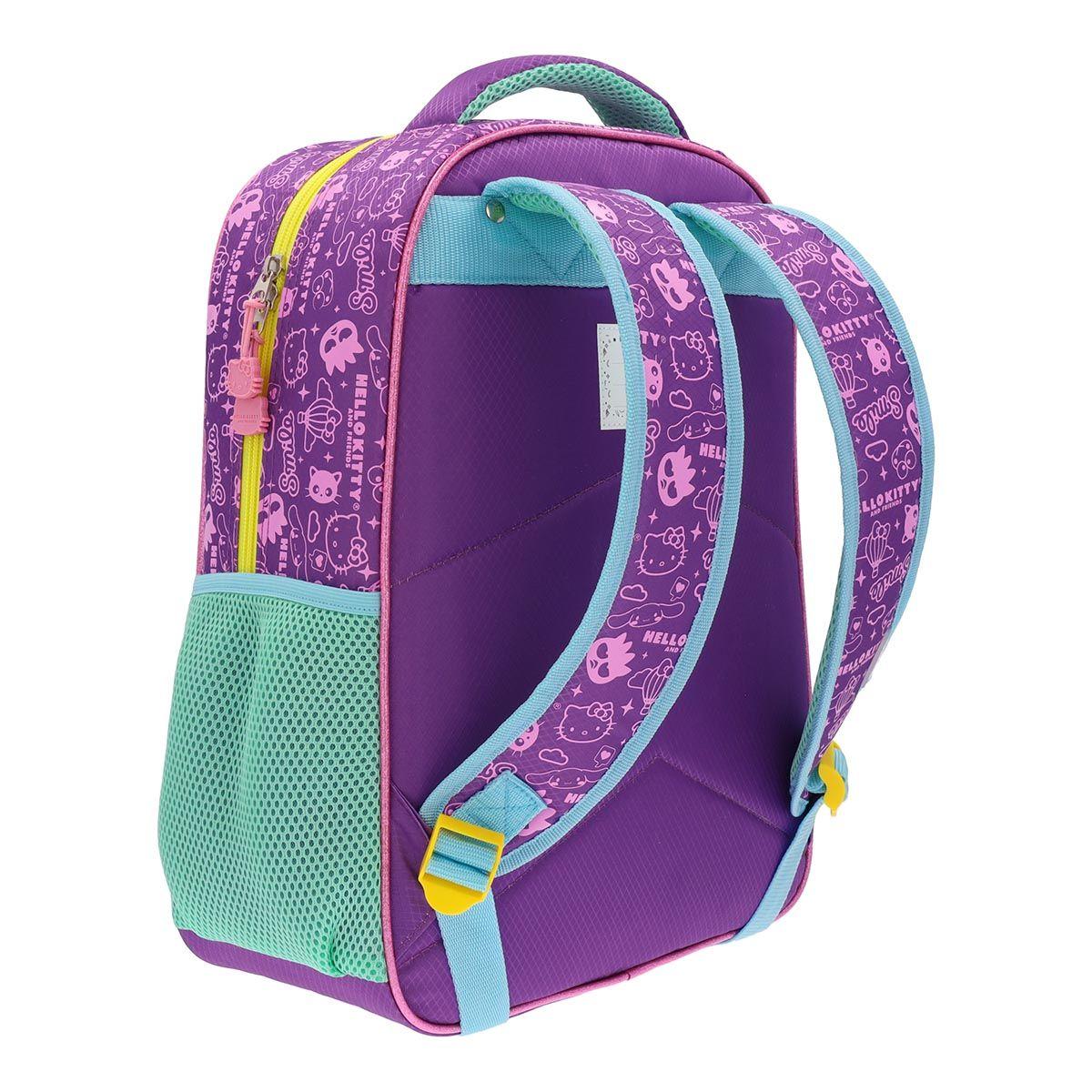 Mochila Hello Kitty and Friends Infantil Azul 14L-4