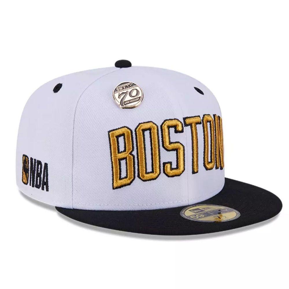 Gorro New Era 59fifty NBA Boston Celtics 59fifty Day Blanco-1