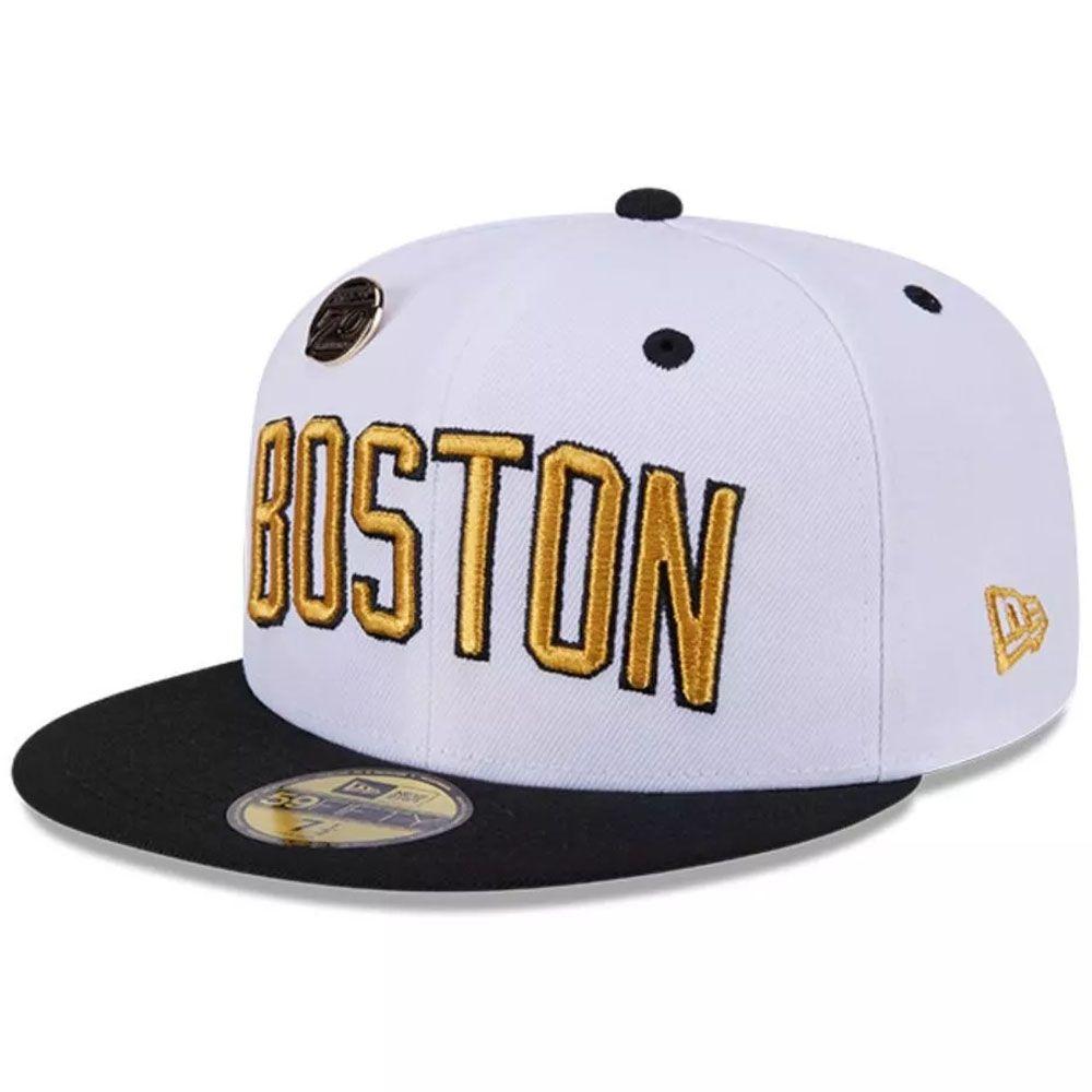 Gorro New Era 59fifty NBA Boston Celtics 59fifty Day Blanco-2