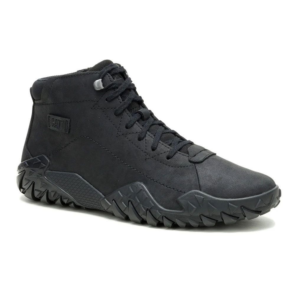 Zapatilla CAT Hombre Gridlock Hi Cleansport NXT Negro-2