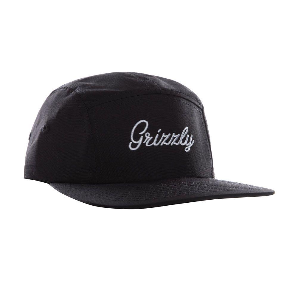 Jockey Negro Grizzly Script Five Panel Direct Embroidery-4